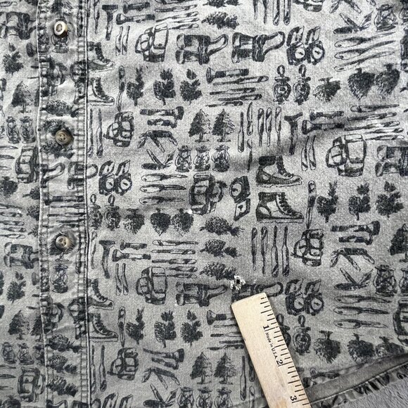 Vintage Woolrich Mens Large camping Shirt Southwestern USA Made Rugged Outdoor - Picture 4 of 12